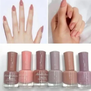 Mode Love Nude Nail Paint Set – Pack of 6 Matte