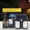 Solar Sensor Light | Solar Interaction Wall Lamp With Warm Light